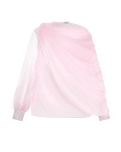 Блуза з драпірованою деталлю