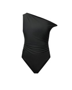 Боді-купальник з відкритим плечем