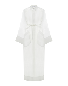 Тренч однобортний з кропиви