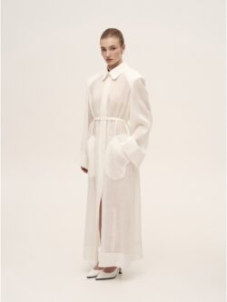 Тренч однобортний з кропиви 2