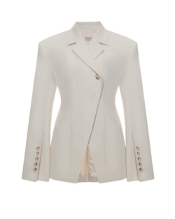 Жакет приталений з деніму 1