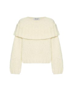 Светр з декоративним манжетом