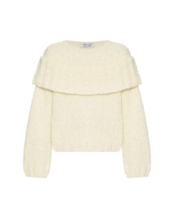 Светр з декоративним манжетом