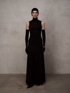 Сукня драпірована з відкритою спиною 2