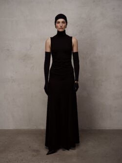 Сукня драпірована з відкритою спиною 2