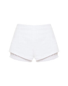Шорти міні з фактурної бавовни